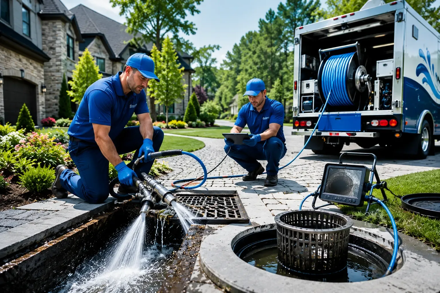 Local outdoor drain cleaning professionals in Au Sable Forks, NY